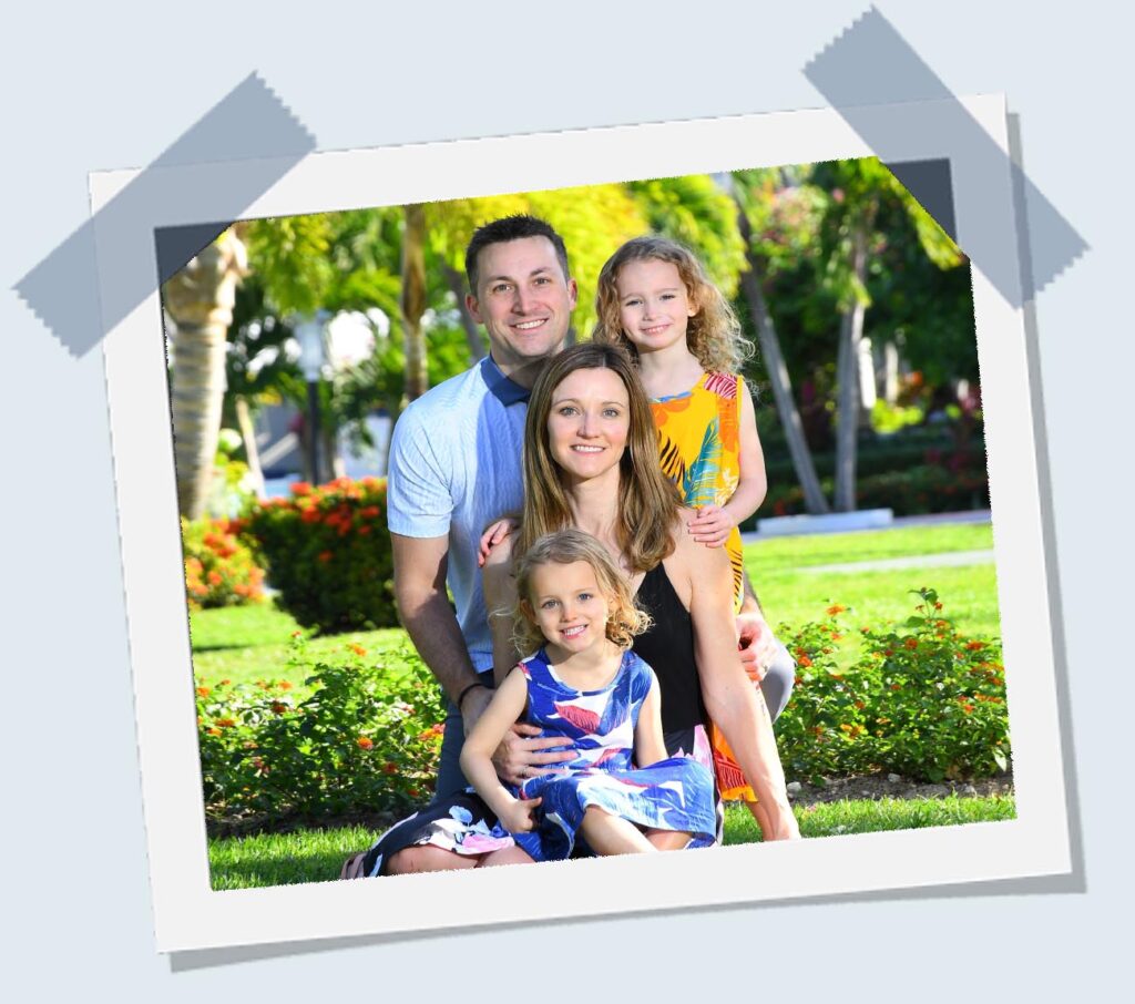 Ryan Nelson, Certified Financial Planner Professional and his family